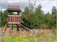 Children's play area at Little Edstone